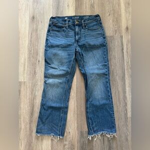 J. Crew Women's Straight Leg Demi Crop Jeans